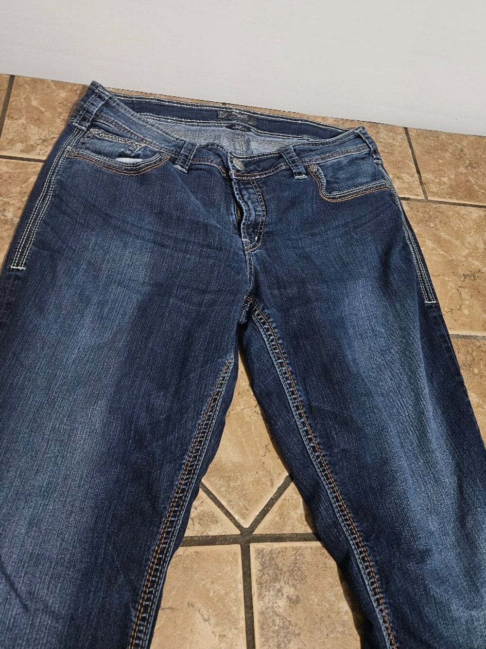 Silver Suki Surplus Jeans Sz 16 Boot Cut